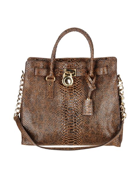 michael kors purses brown|Michael Kors brown suede purse.